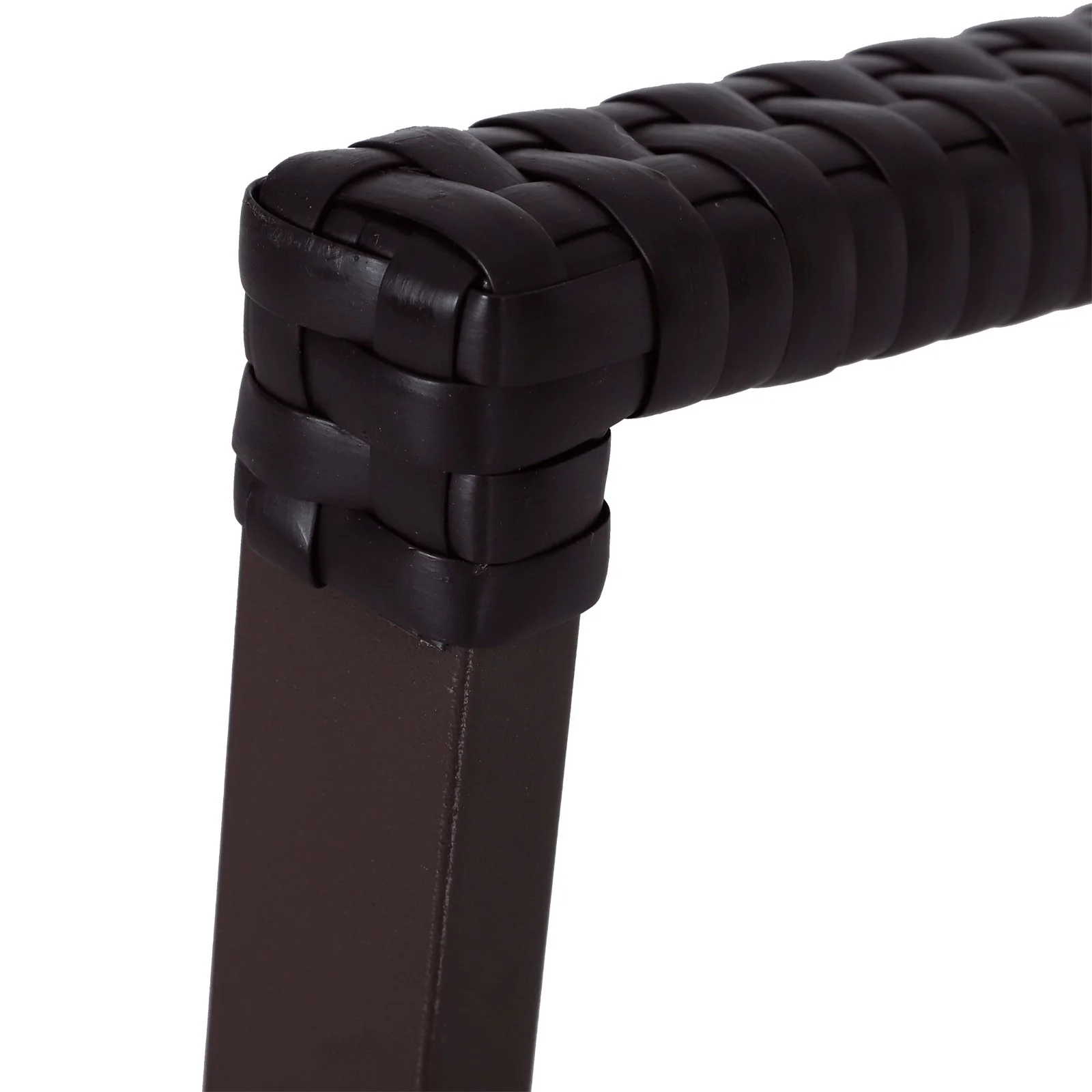 3-Pieces PE Rattan Garden Rocking Chair Set w/ Soft Cushion - Image 9