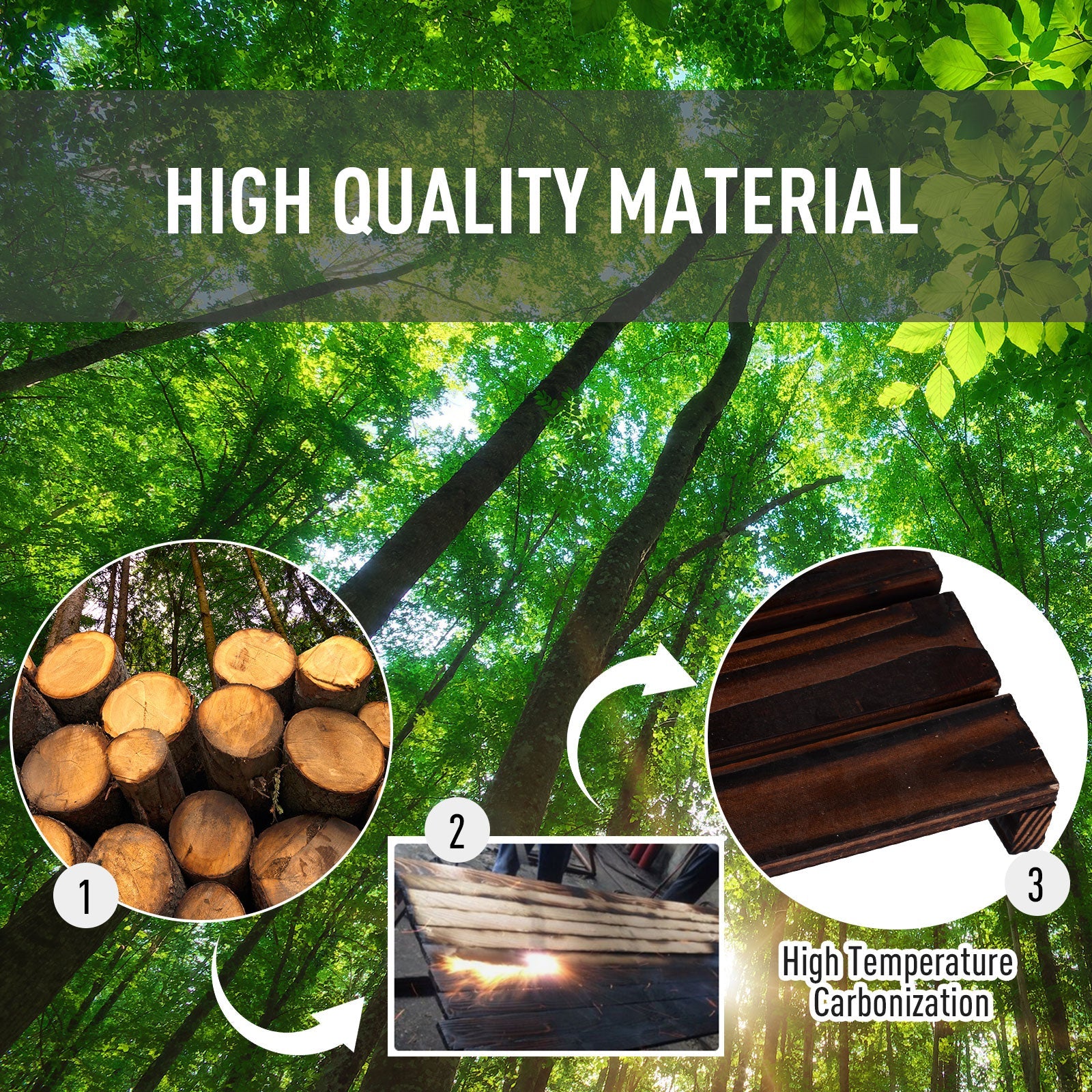 4-Tier Plant Stand with Wheels and Brakes - Image 5