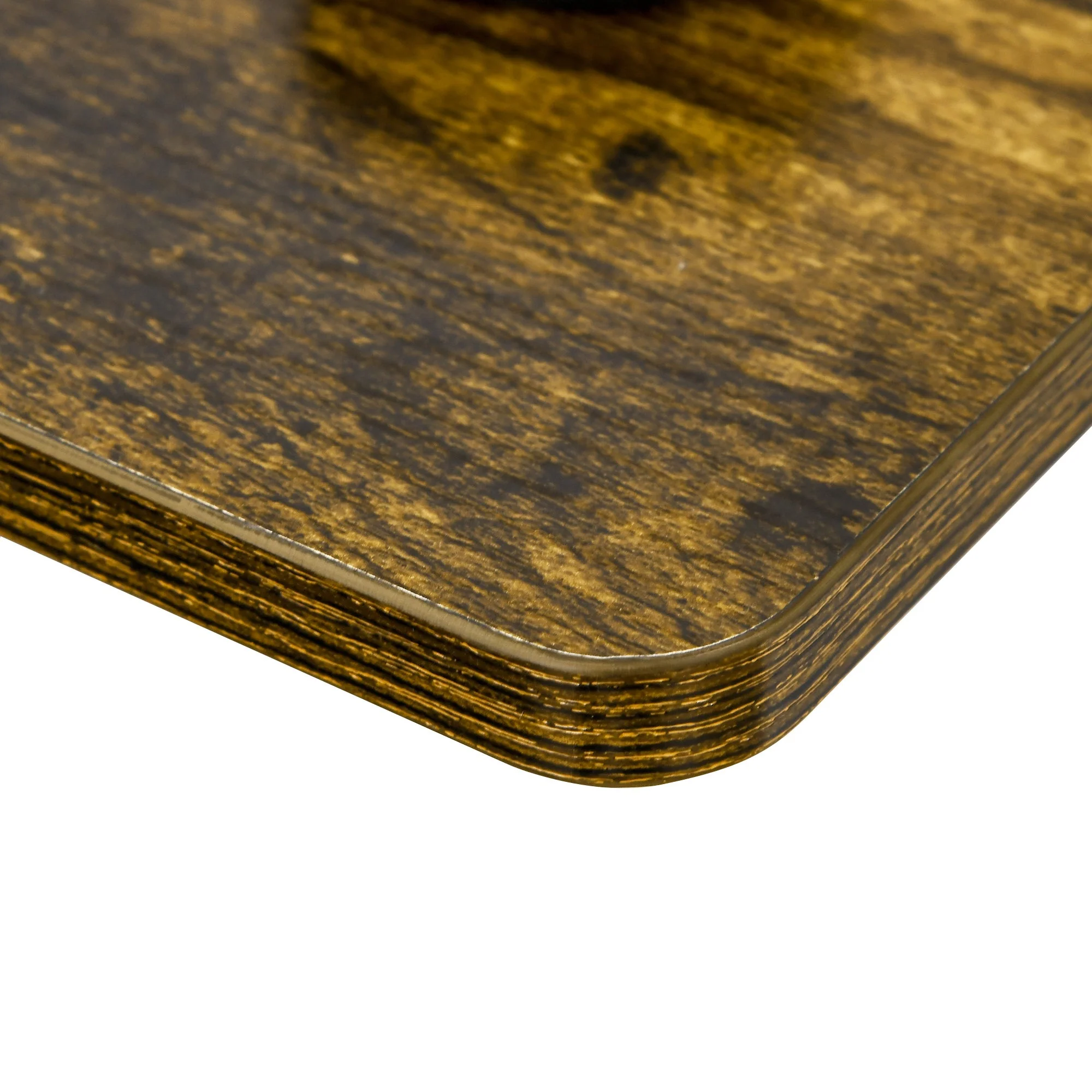 52-84cm Adjustable Mobile Over-Surface Table - Brown - Image 8