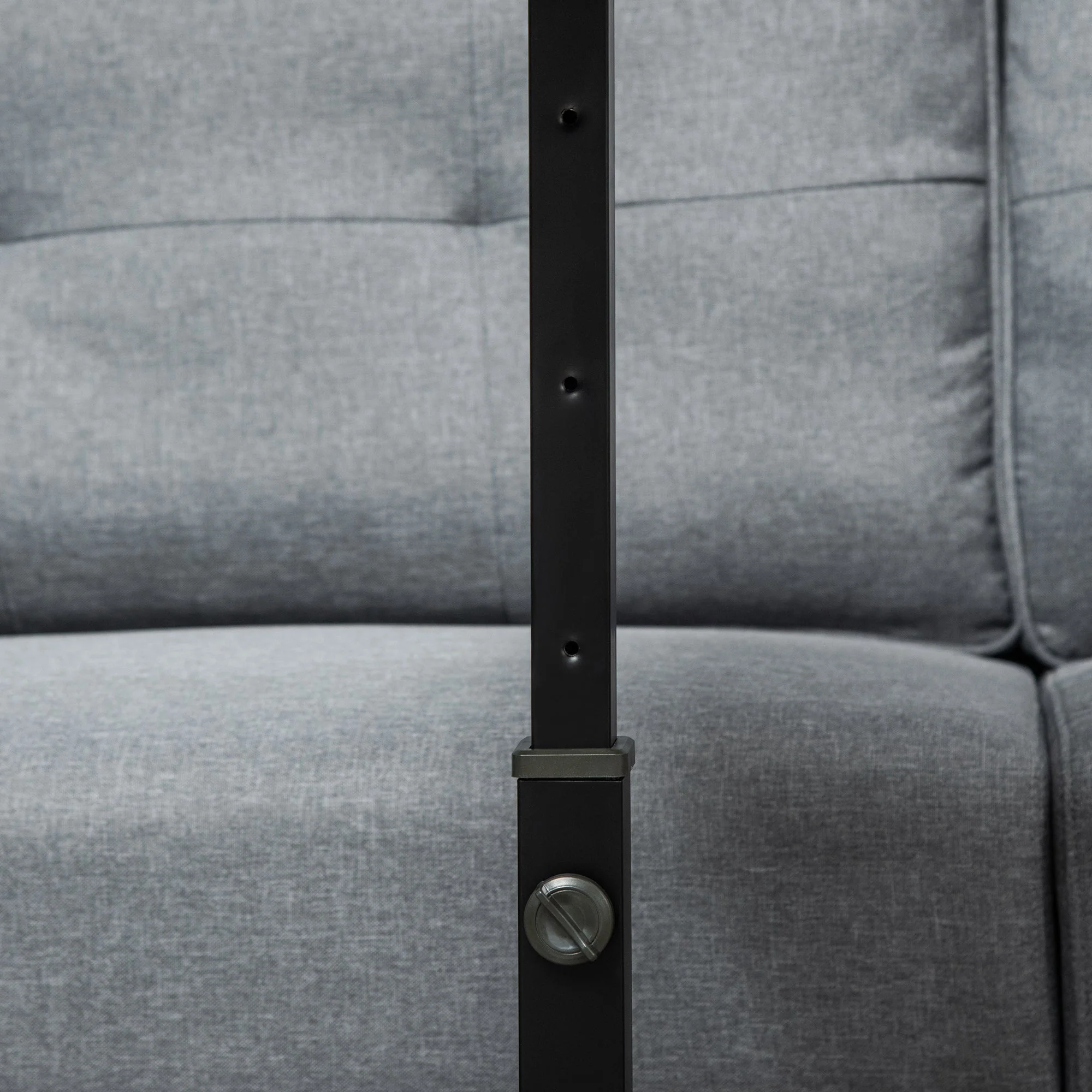 52-84cm Adjustable Mobile Over-Surface Table - Brown - Image 9