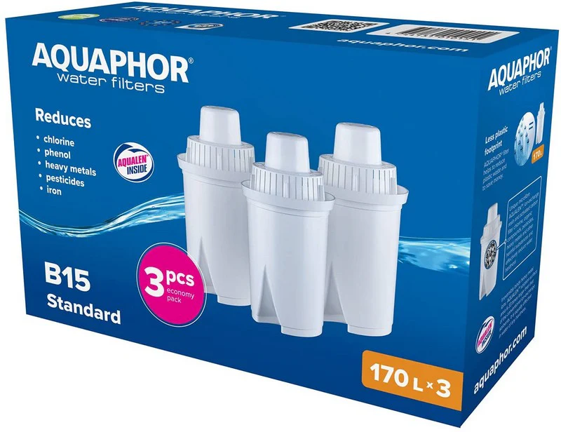 Aquaphor B15 Universal Water Filter Cartridges 3 Pack - Image 4