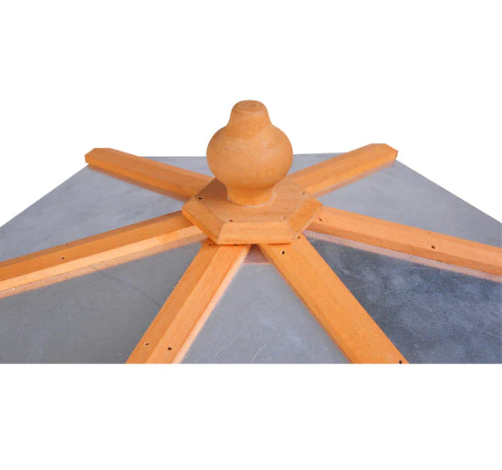 Bejing 113cm Bird Table Wood Natural by Pawhut - Image 7