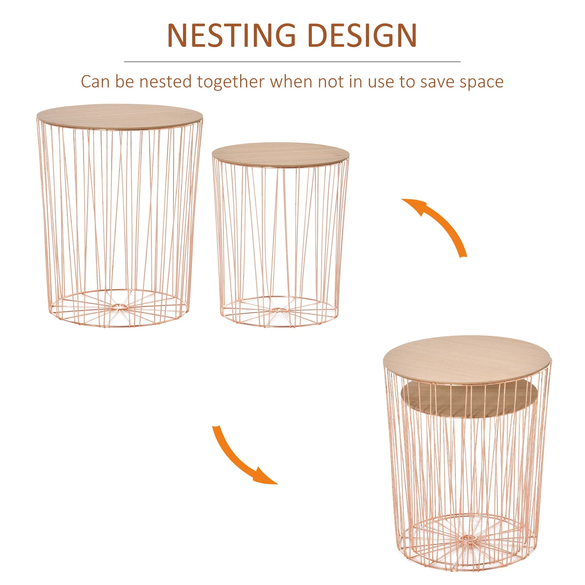 Coffee Tables Set of 2 - Image 4