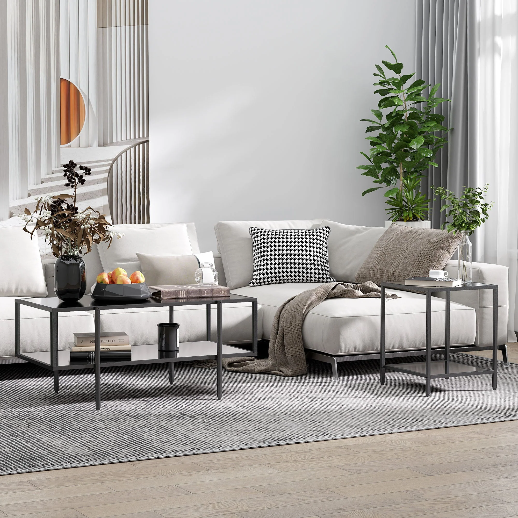 Glass Coffee Table - Image 4