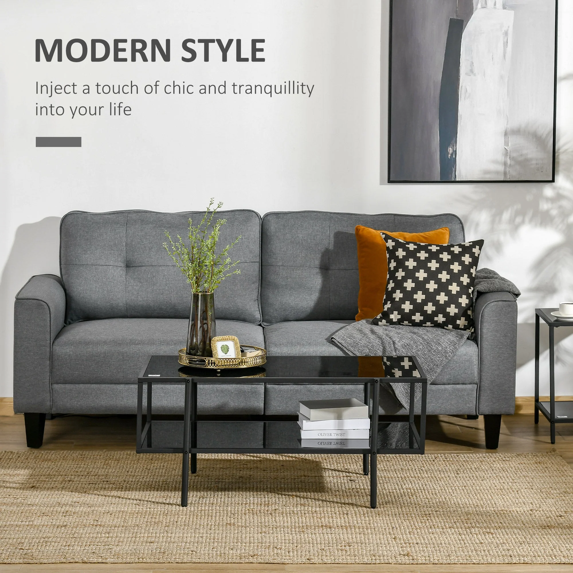 Glass Coffee Table - Image 5