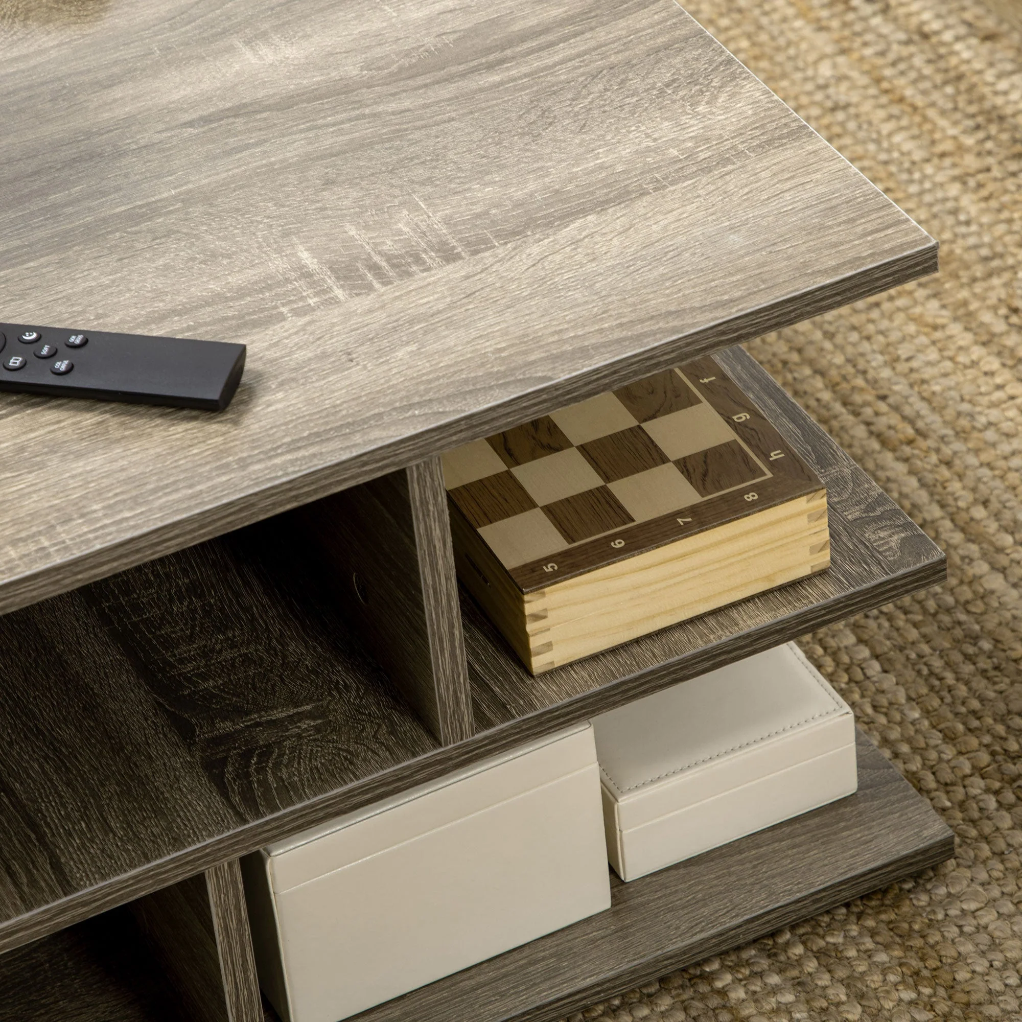 Homcom Square Coffee Tables For Living Room - Image 7
