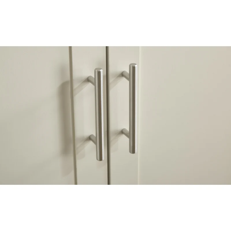 Lancaster 3 Piece Bedroom Furniture Set Cream - Image 4