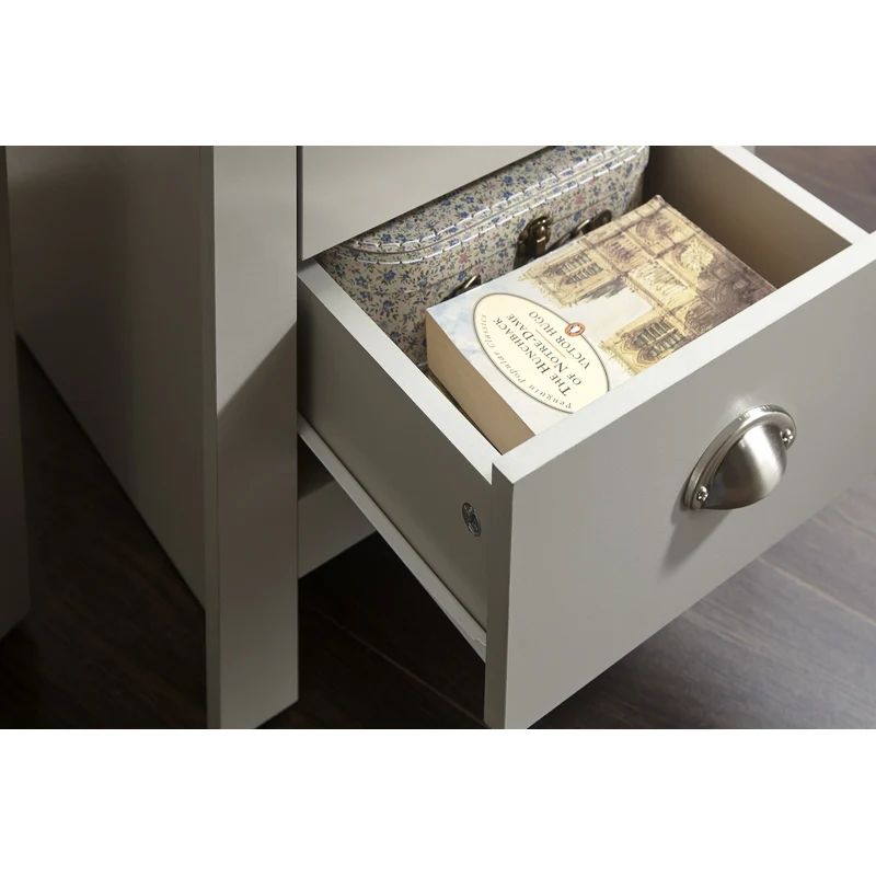 Lancaster 3 Piece Bedroom Furniture Set Grey - Image 3