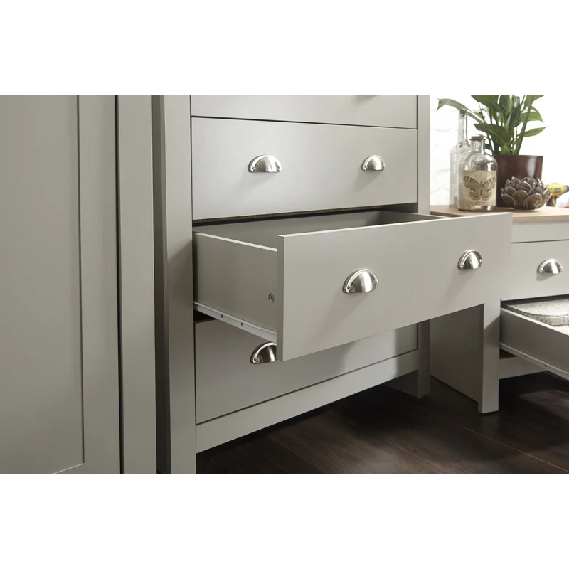 Lancaster 3 Piece Bedroom Furniture Set Grey - Image 5