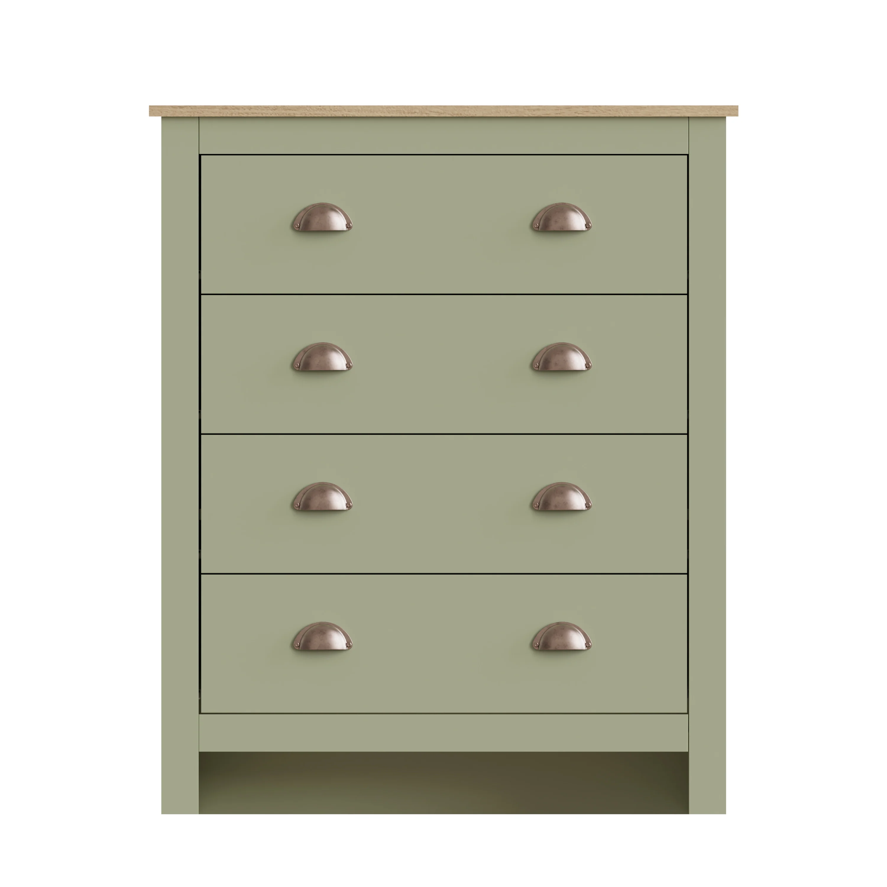 Lancaster 4 Piece Bedroom Furniture Set Green - Image 4