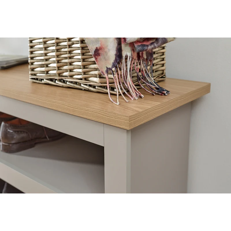 Lancaster Large Shoe Storage Grey 3 Shelves - Image 3