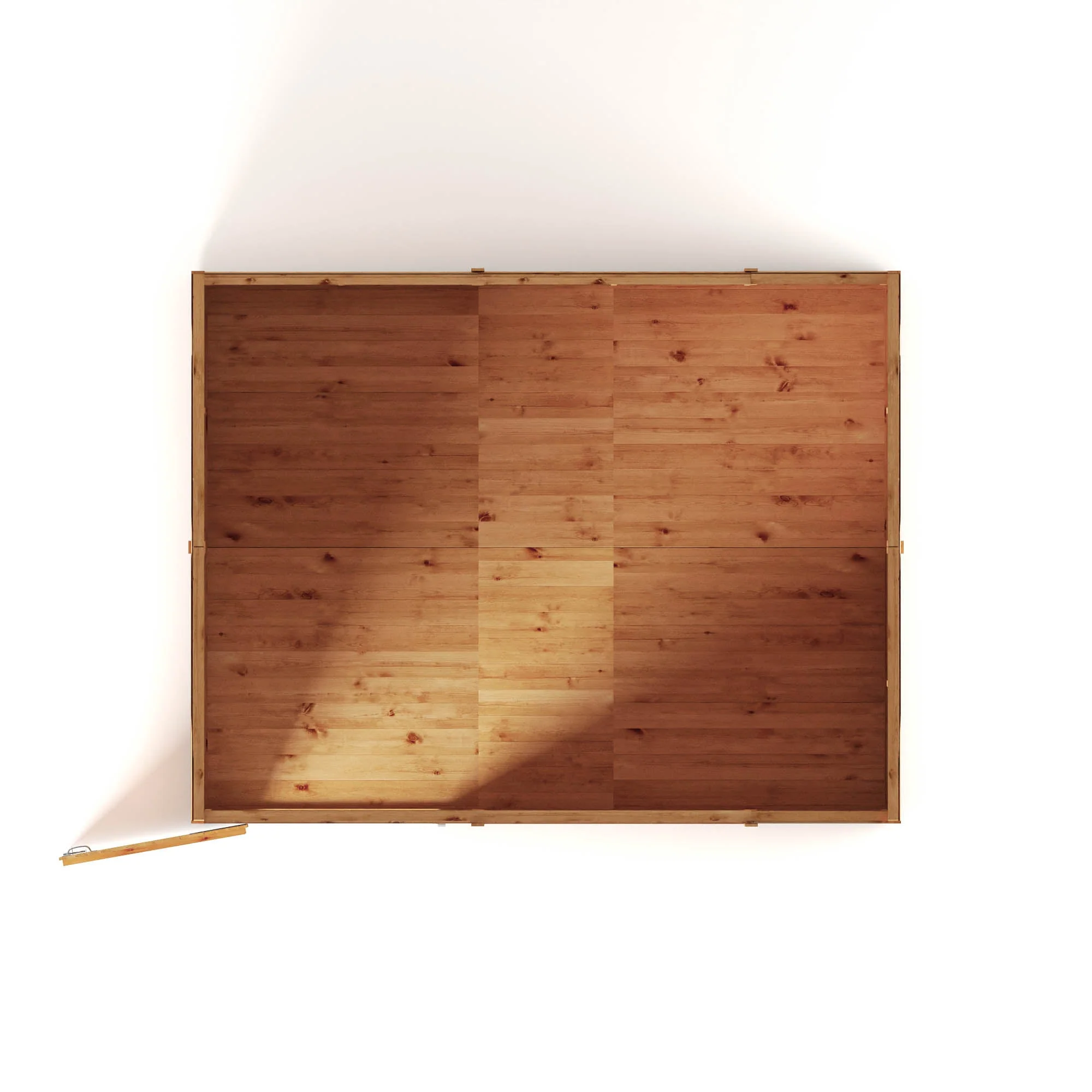 Mercia Woodsman 10' 3" x 8' Pent Shed - Premium Dip Treated Shiplap - Styrene Windows - Image 10