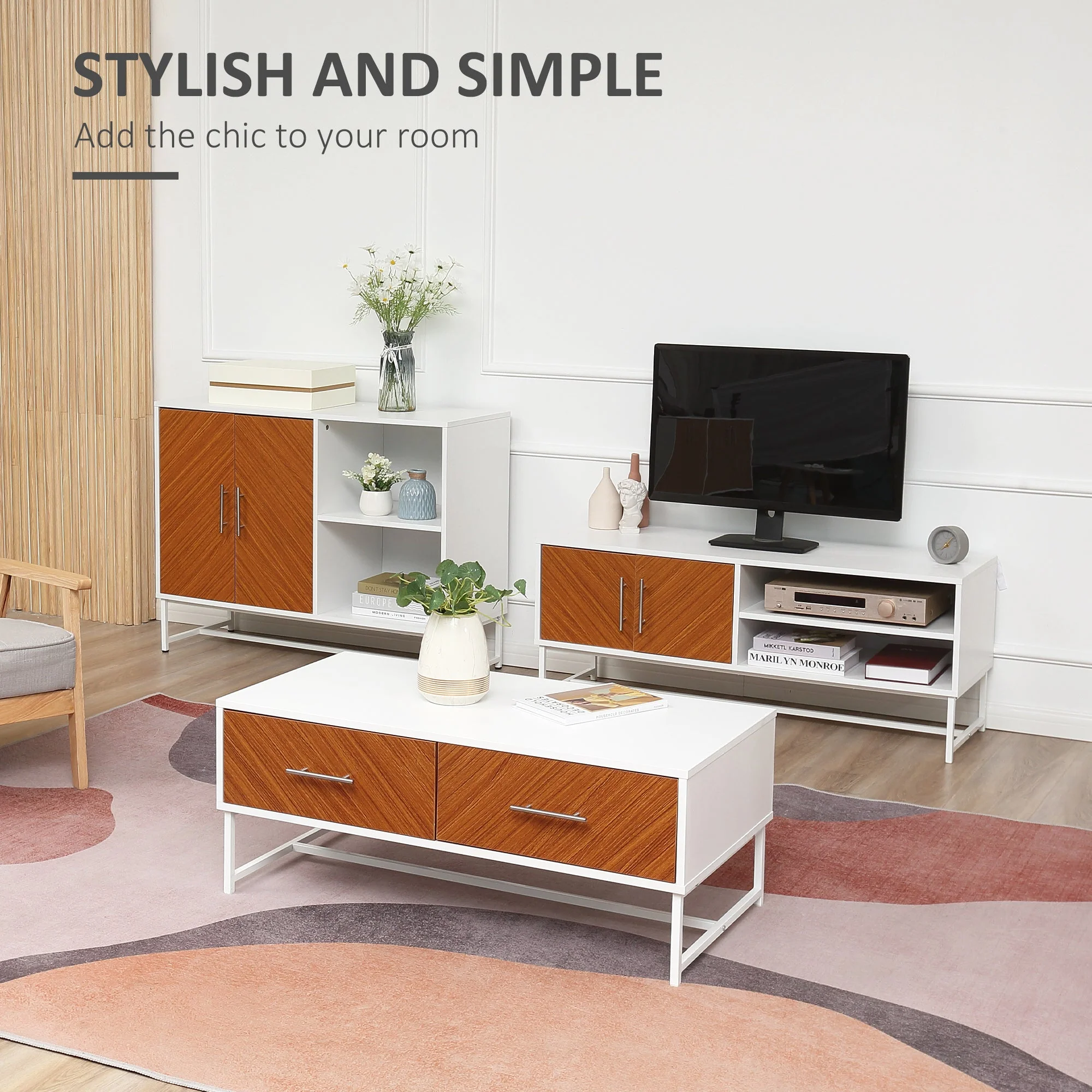 Modern Coffee Table for Living Room - Image 4