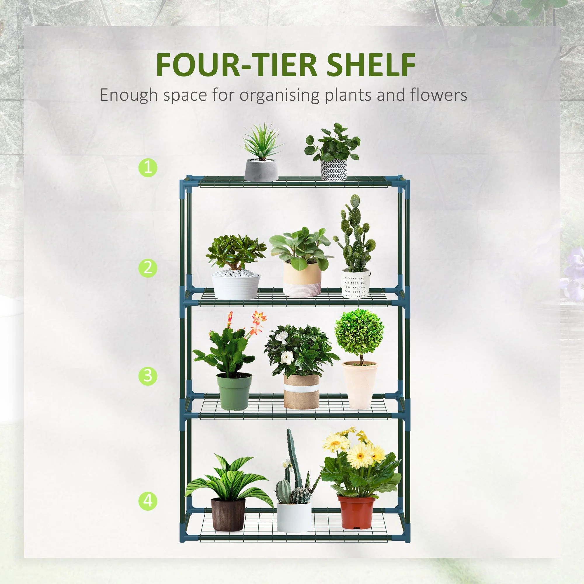 Modern Plant Stand Set of 2 - Image 5