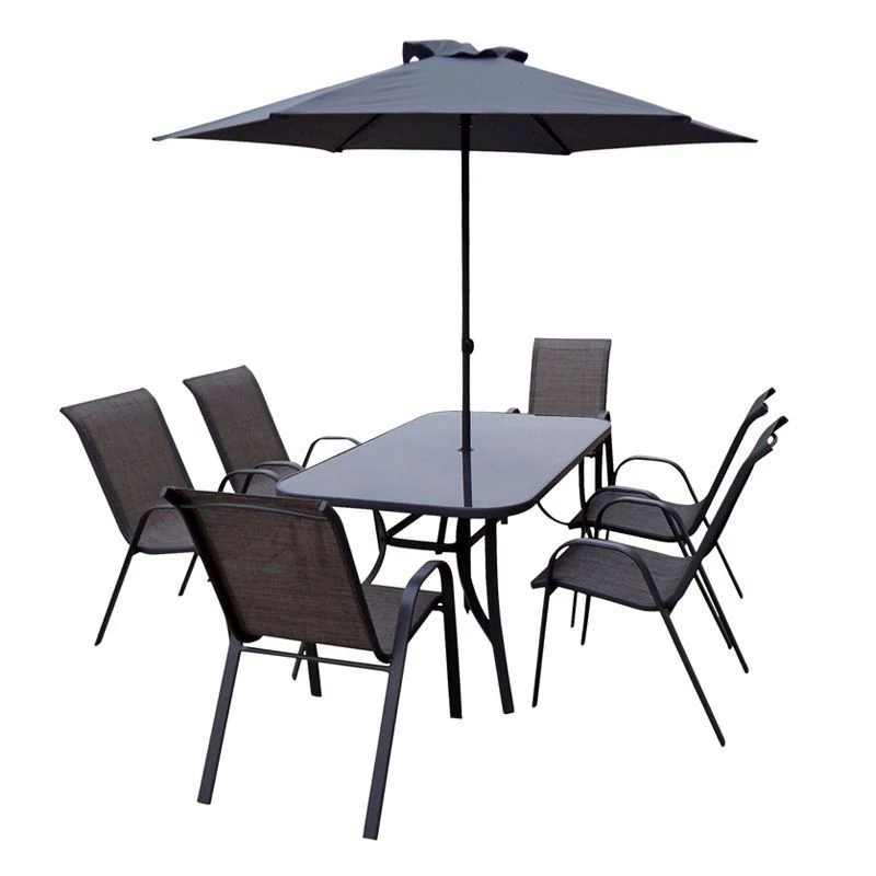 Montagu Garden Patio Dining Set by Croft - 6 Seats - Image 4
