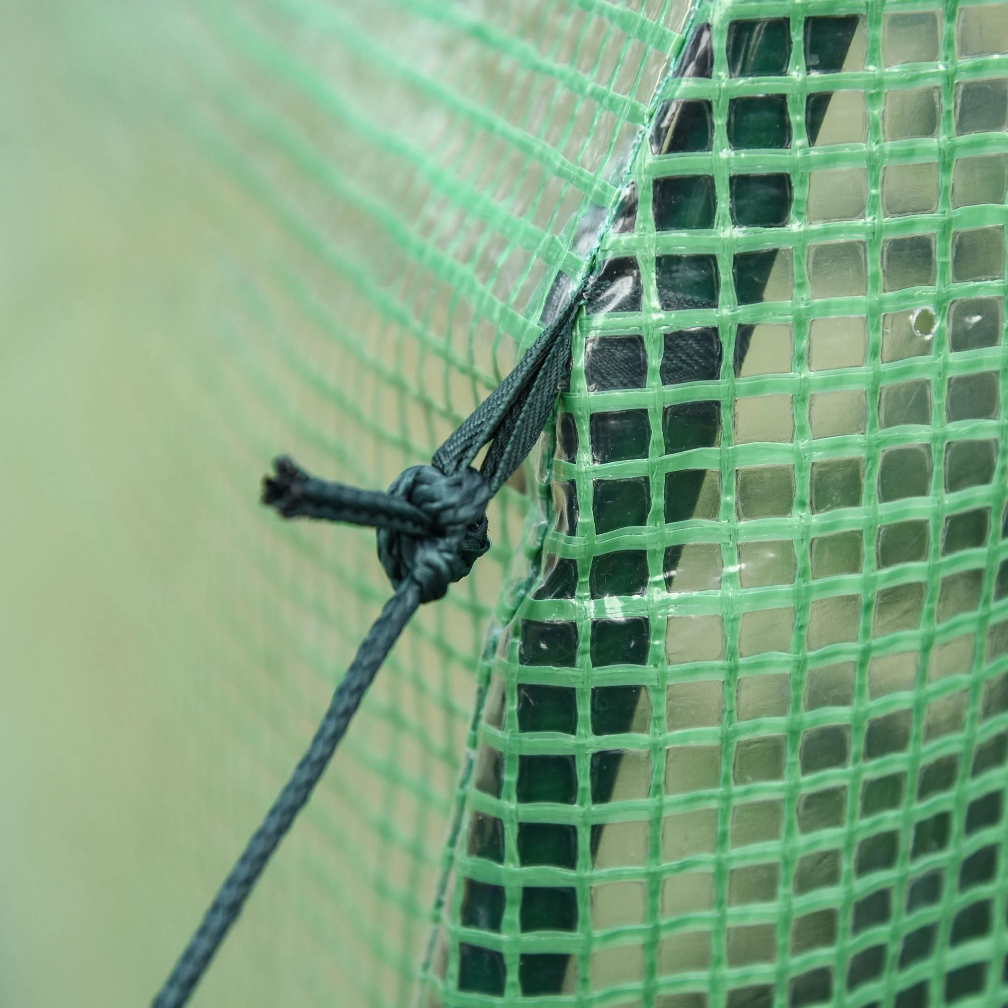 Outdoor Medium Plant Green House w/Zippered Doors Strong PE Cover 143x118x212cm - Image 9