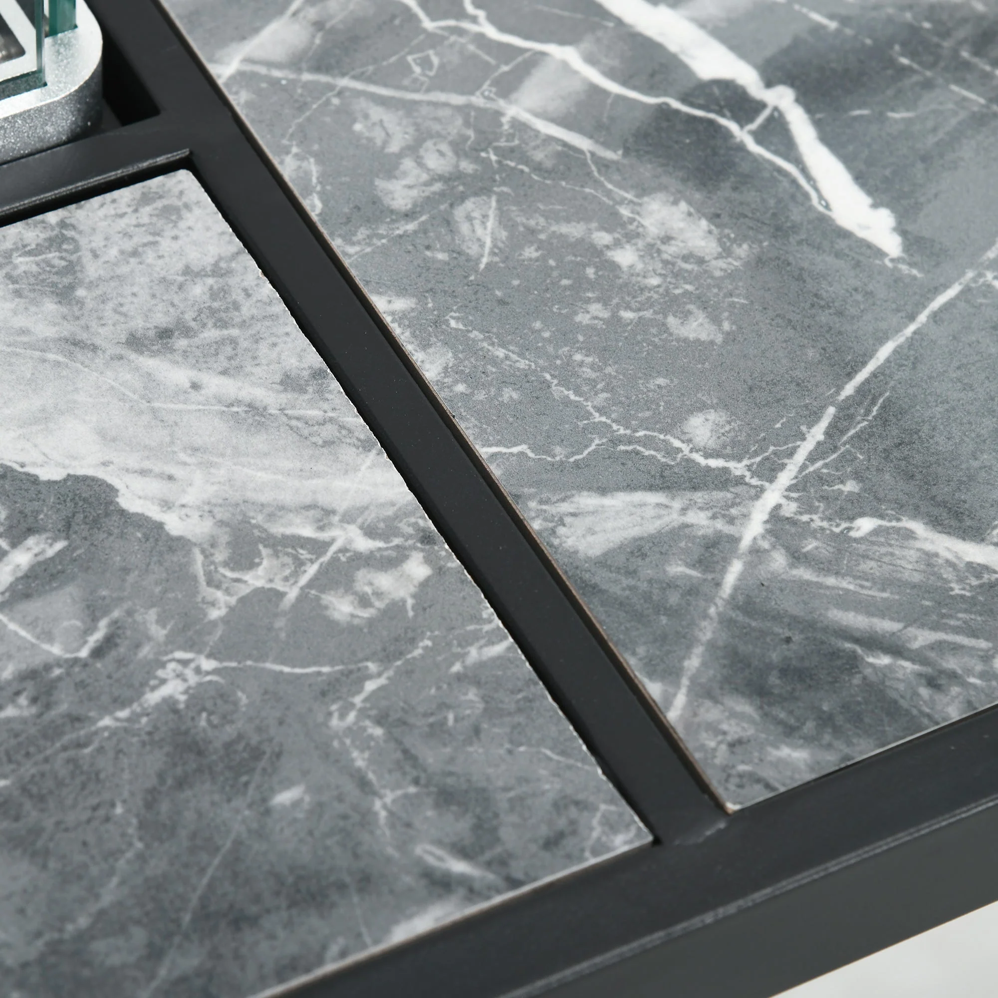 Outdoor PE Rattan Gas Fire Pit Table - Image 9