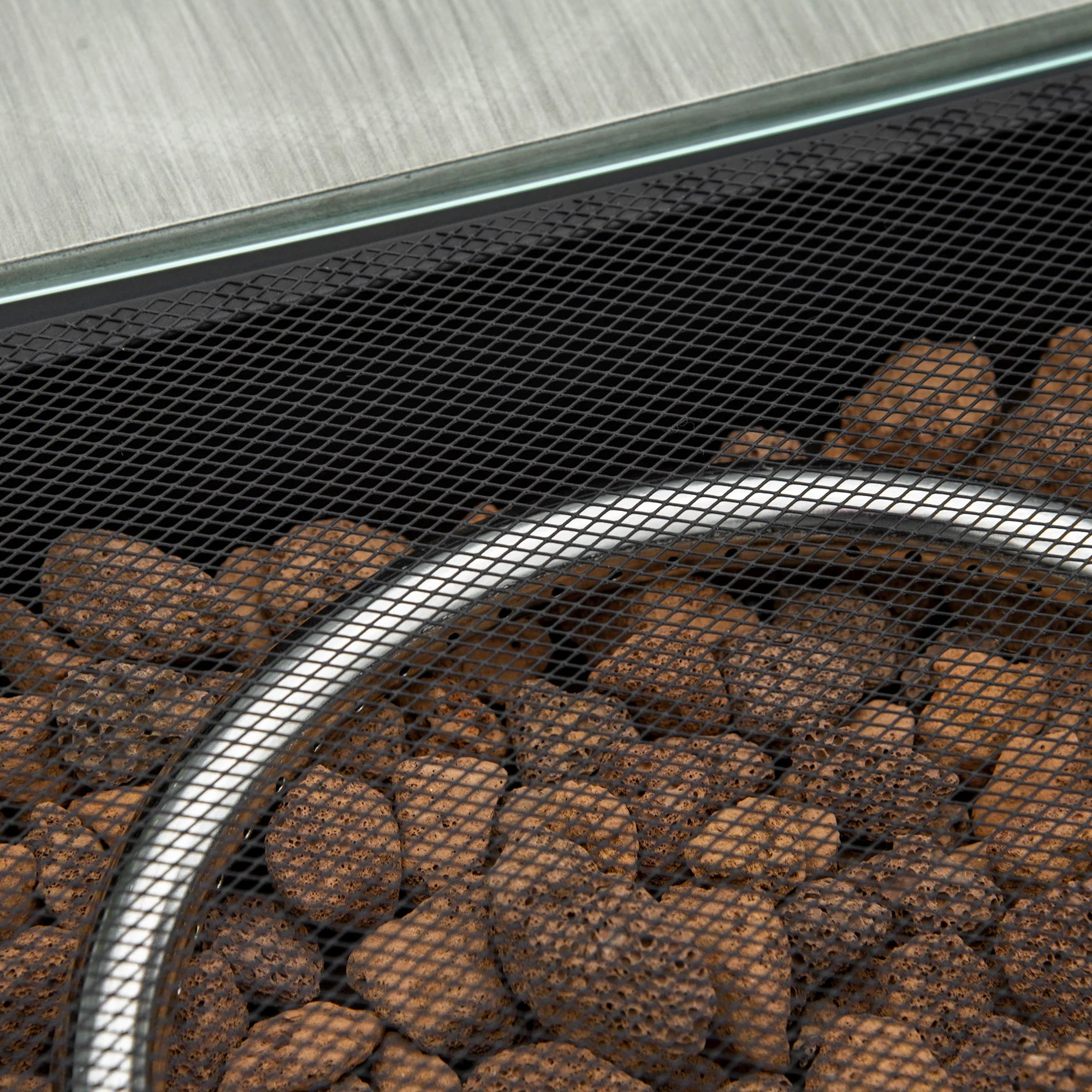 Outdoor PE Rattan Gas Fire Pit Table - Image 7