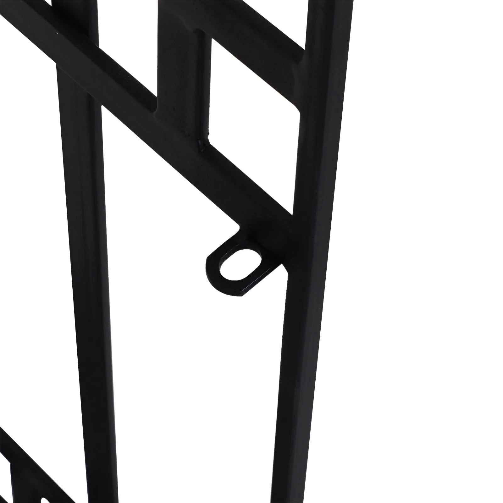 Outsunny Portable 3-Tier Plant Stand 61Lx29.5Wx120H cm Metal-Black - Image 7