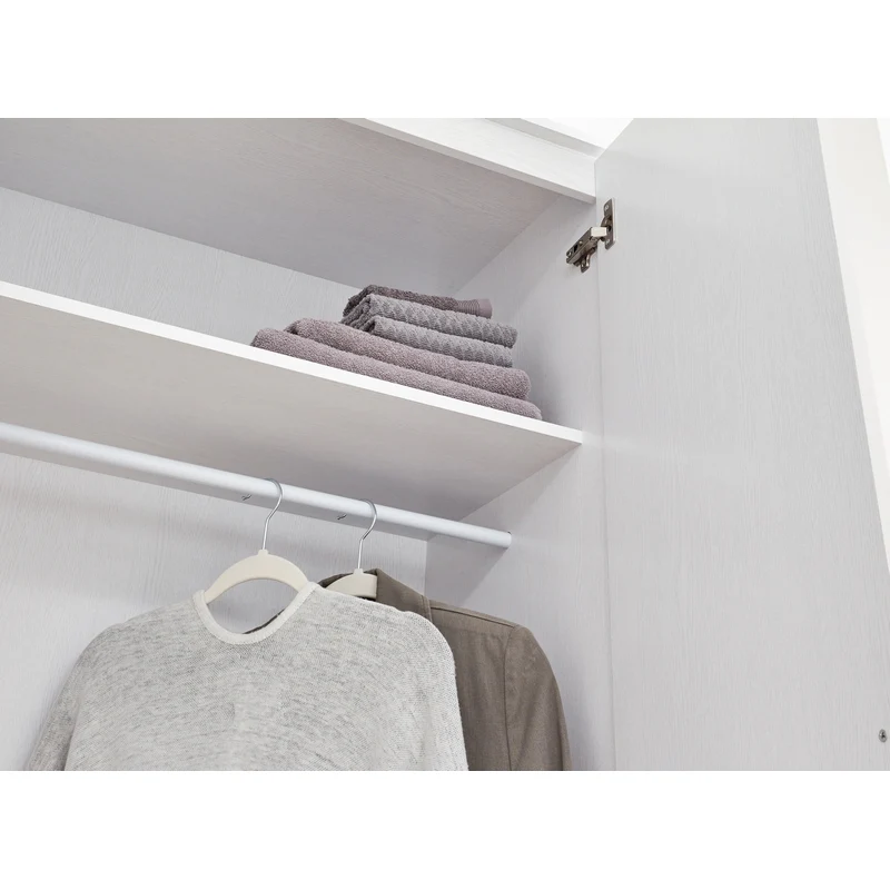 Panama 3 Piece Bedroom Furniture Set White Extending Table - Image 4