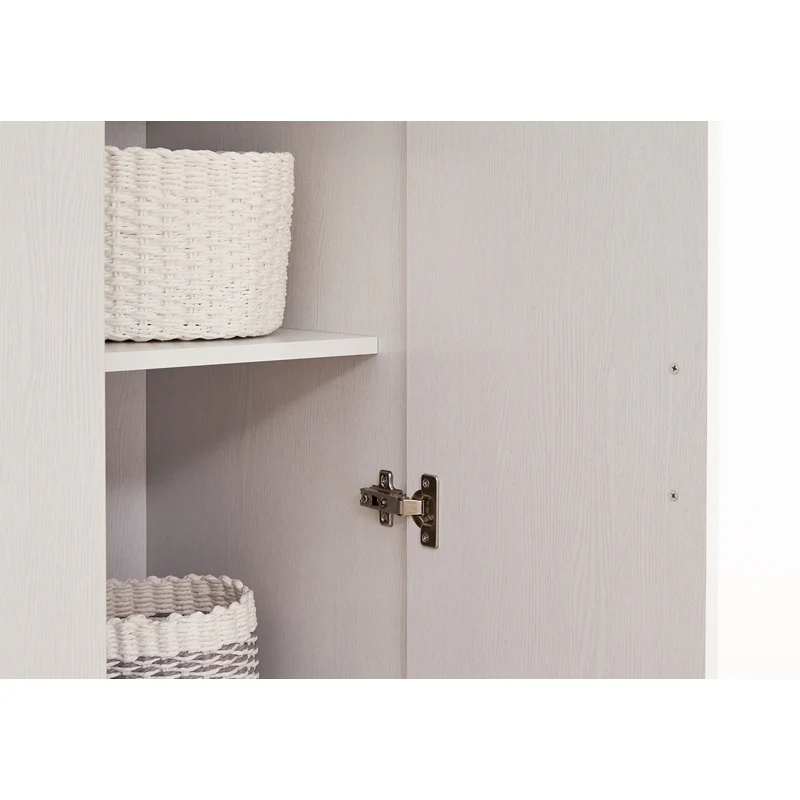 Panama 4 Piece Bedroom Furniture Set White Extending Table - Image 4