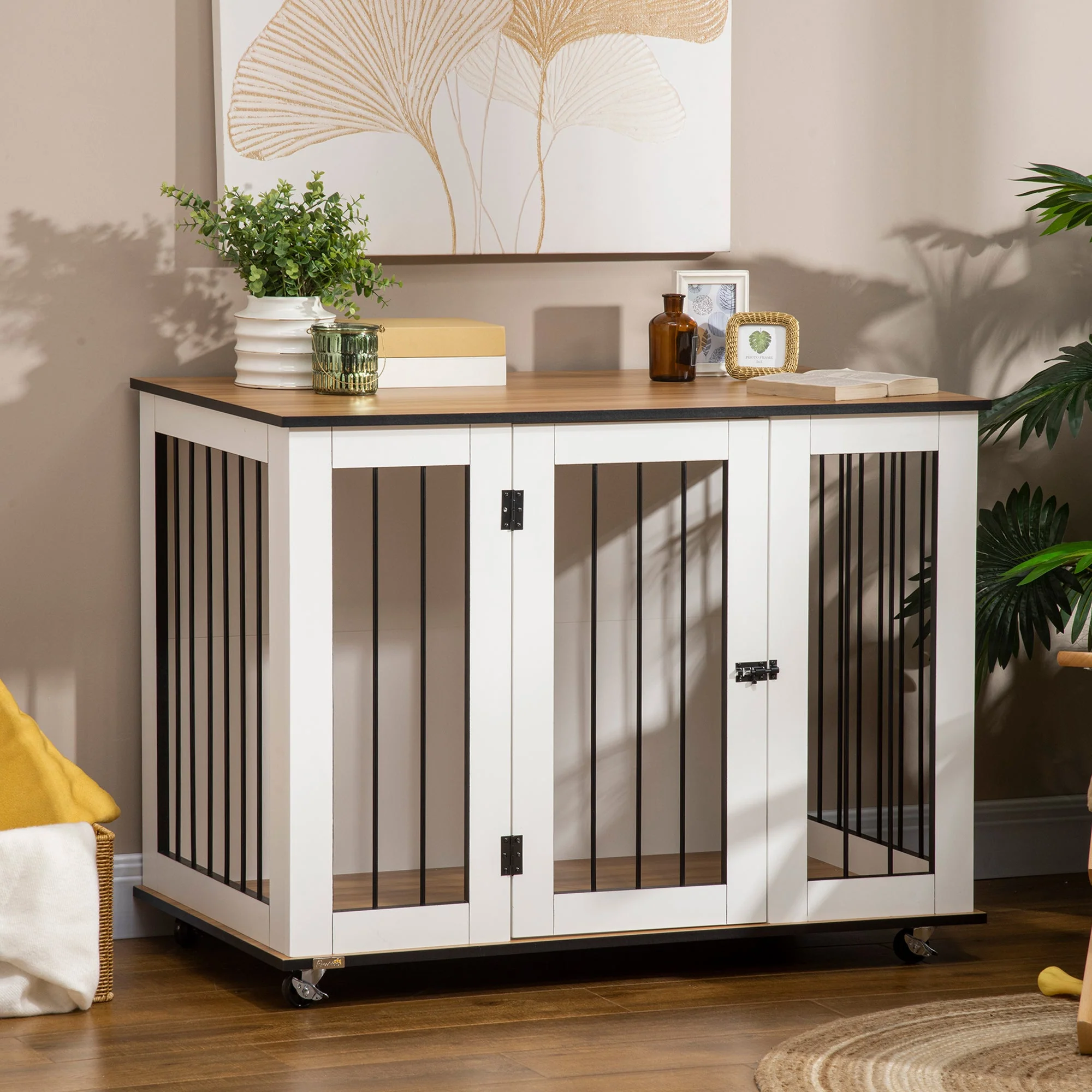 PawHut Dog Crate Furniture - Image 9