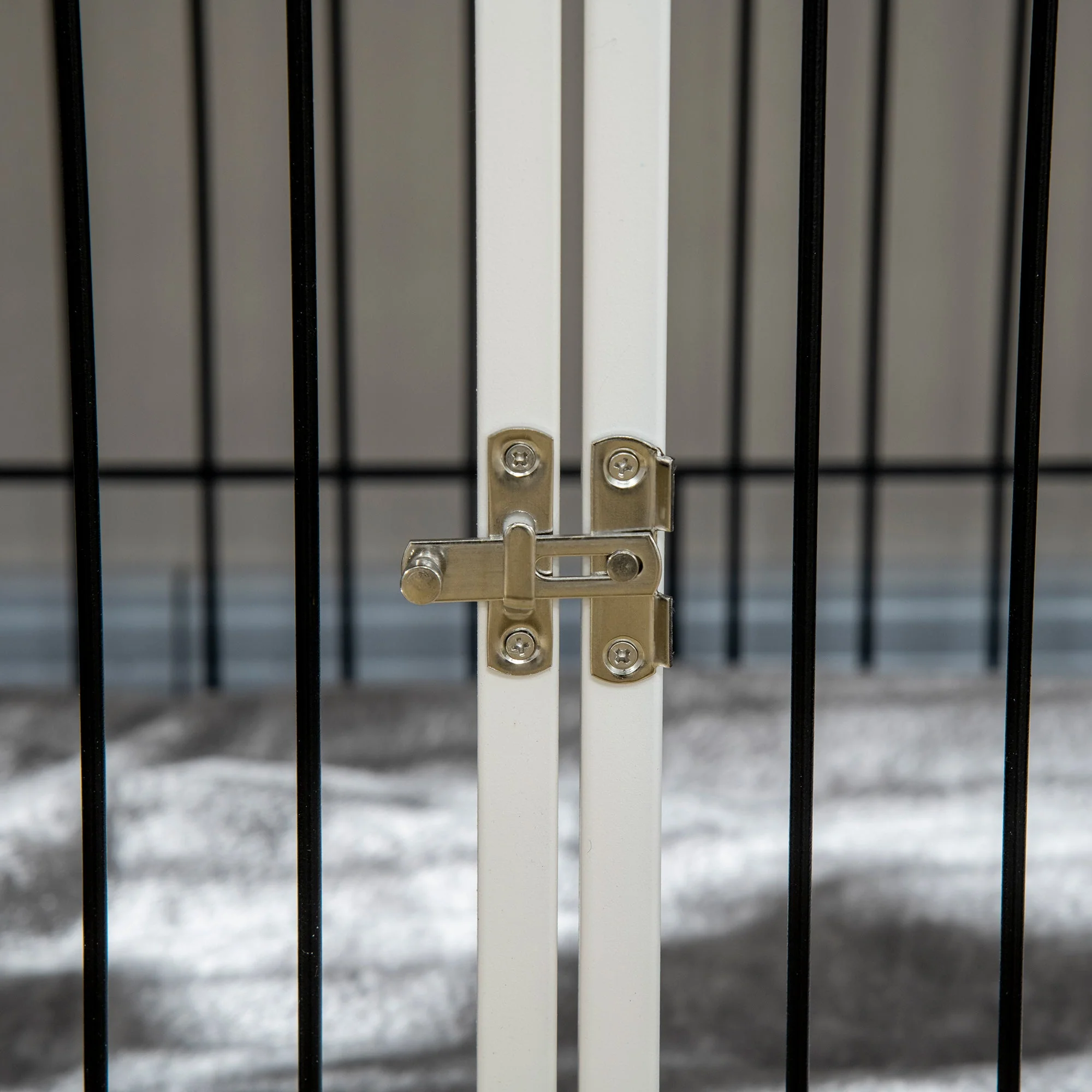 PawHut Dog Crate Furniture Side End Table with Soft Washable Cushion - Image 8