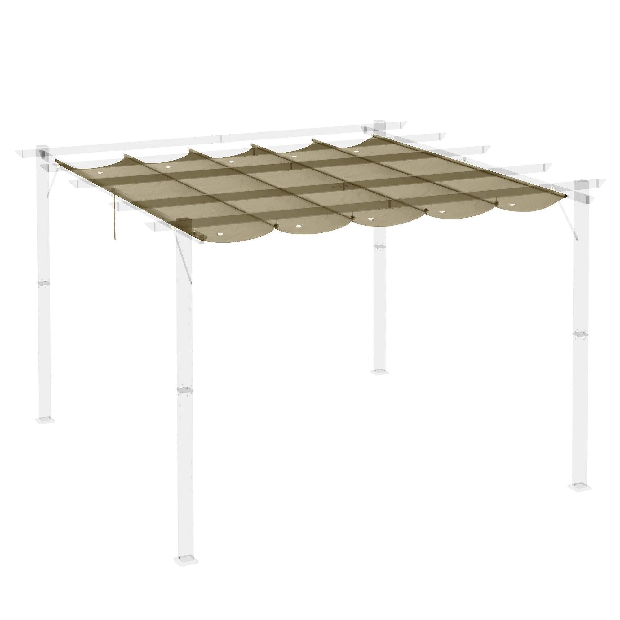 Retractable Pergola Shade Cover - Image 7