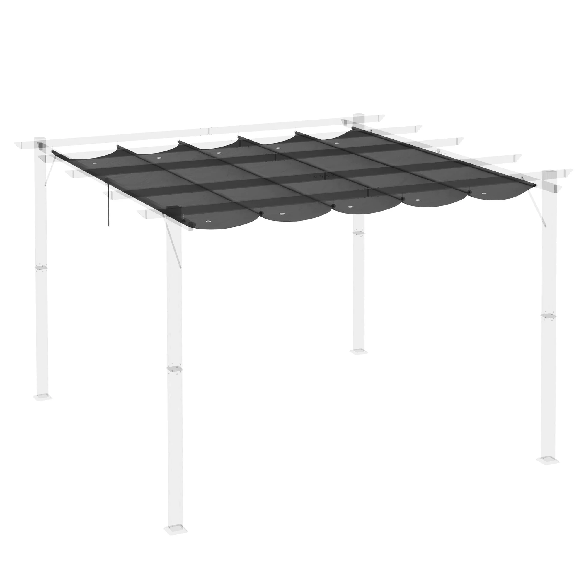 Retractable Pergola Shade Cover - Image 7