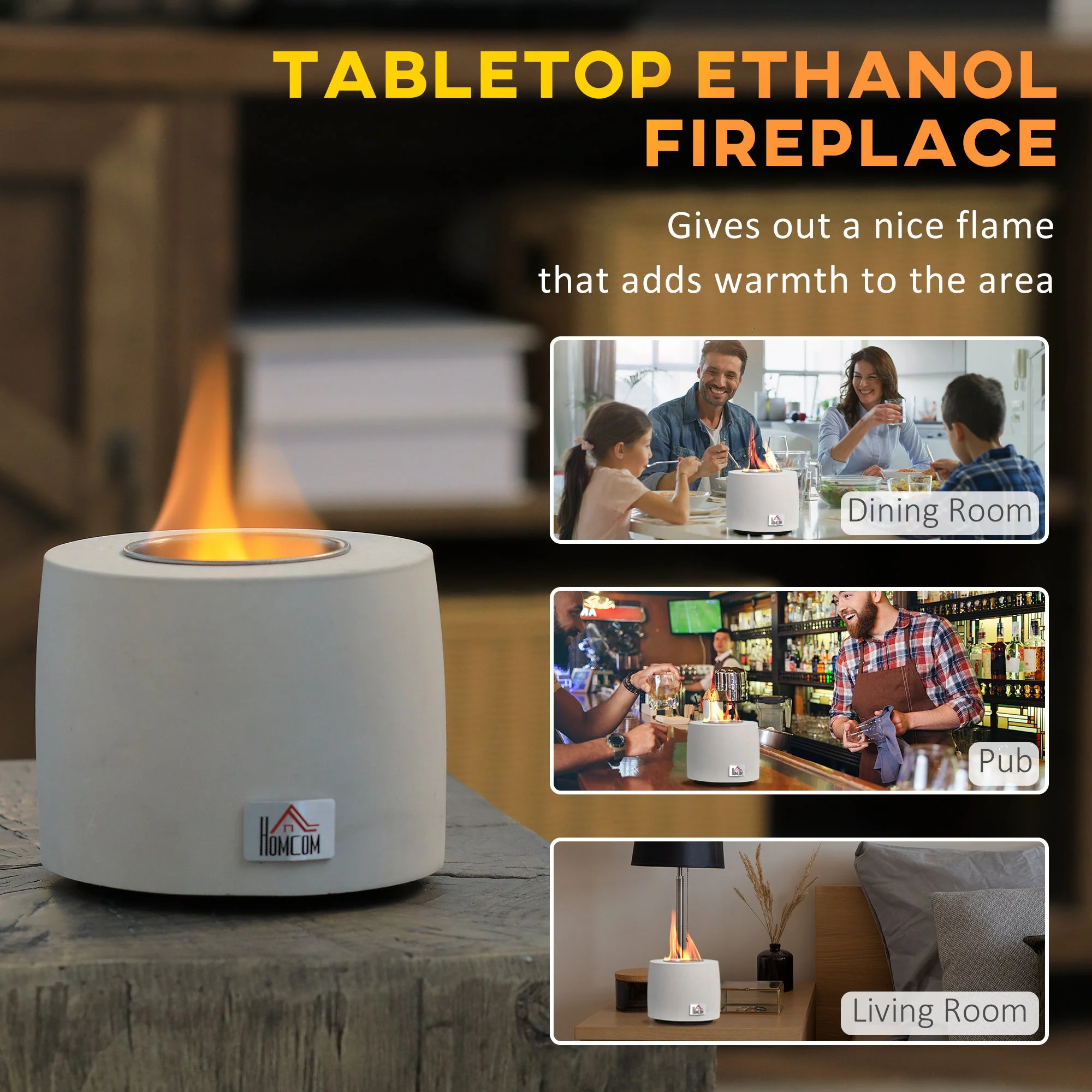 Table Top Fire Pit Bowl - Image 4