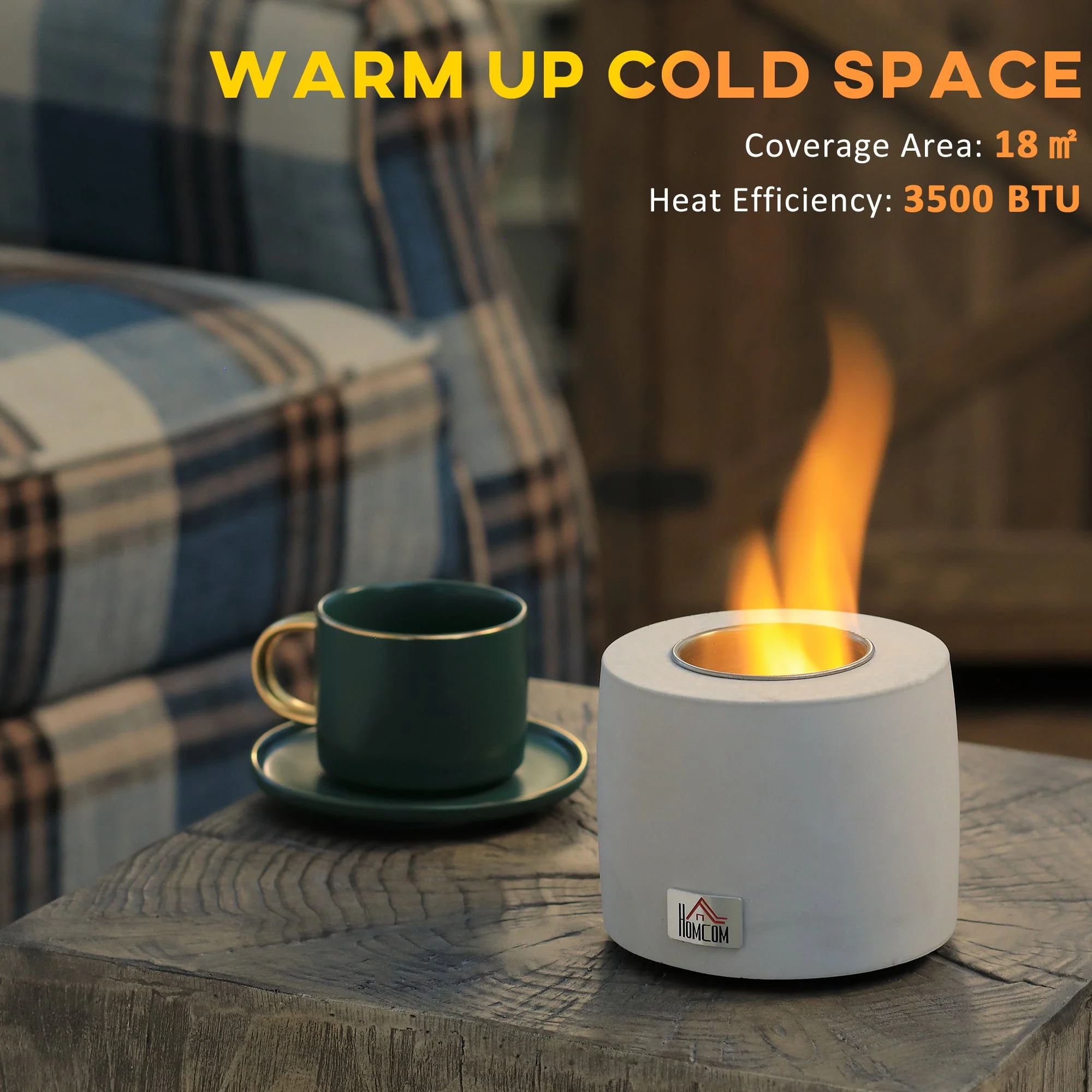 Table Top Fire Pit Bowl - Image 7