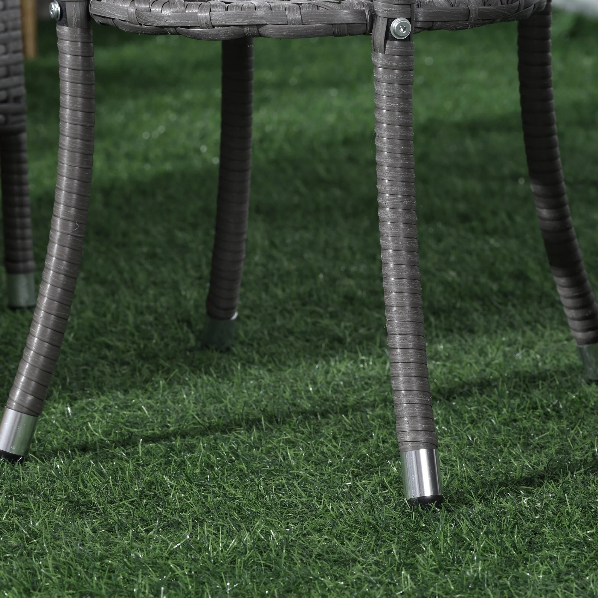 Three-Piece Rattan Chair Set - Image 8